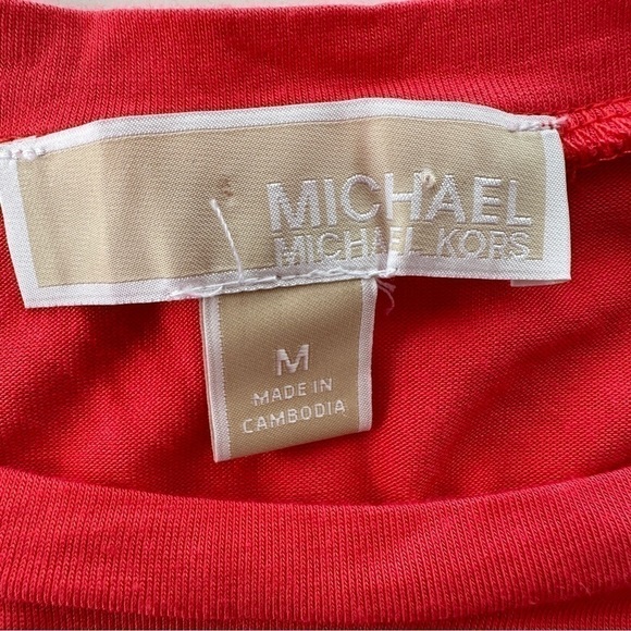 Michael Kors tank top with crew neckline, straight cut & loose fitting - Picture 11 of 12